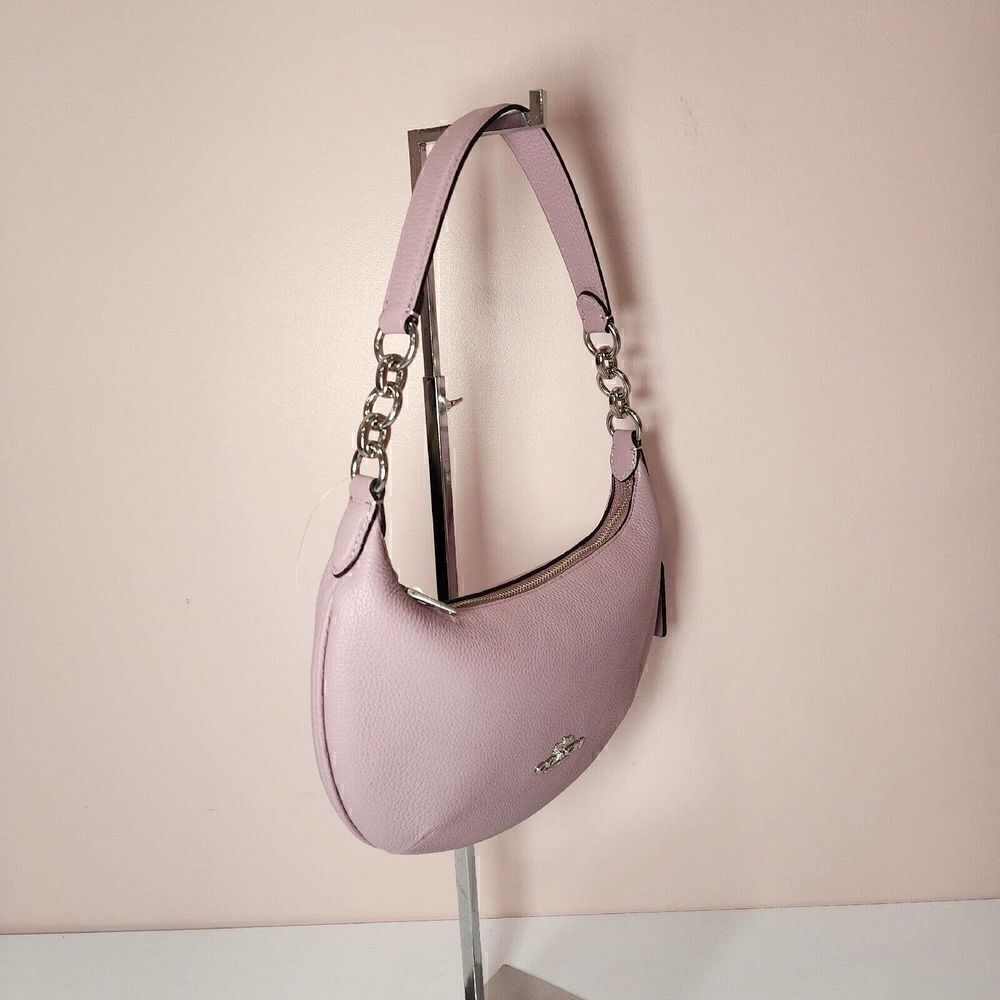 NWT Coach Payton Hobo In Signature Canvas CE619 Ice Purple - Picture 3 of 6